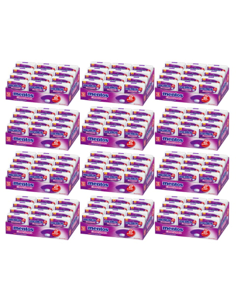 Mentos Clean Breath Orman Meyvesi Aromalı Şekersiz Tatlandırıcılı Tablet Şekerleme 21 GR X 12 Adet X 12 Adet