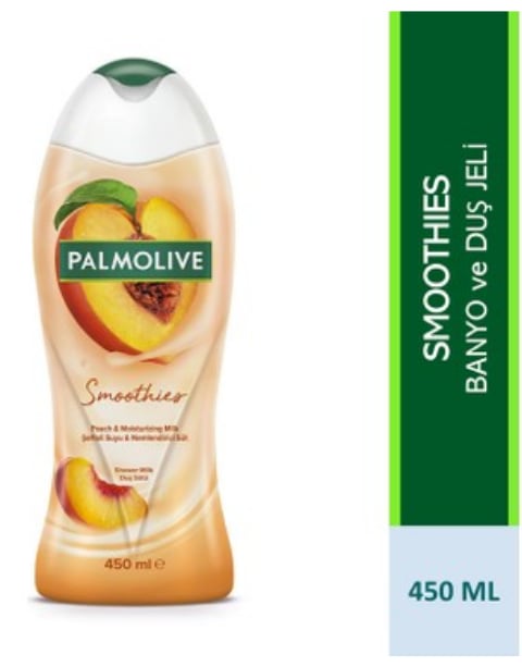 Palmolive Duş Jeli Smoothies Şeftali Suyu Nemlendirici Süt 450 ML