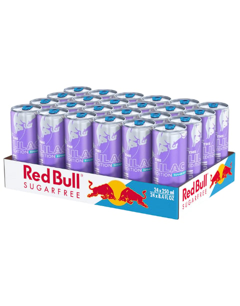 Red Bull Lilac Edition Sugarfree 250 Ml X 24 Adet