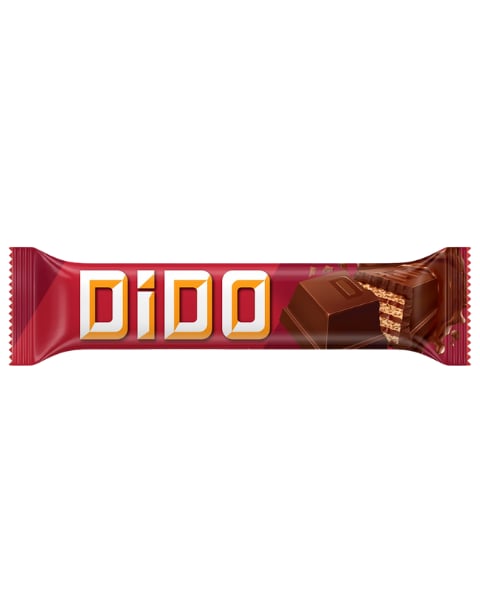 Ülker Dido Sütlü Çikolata Kaplamalı Gofret 35 GR * 24 Adet