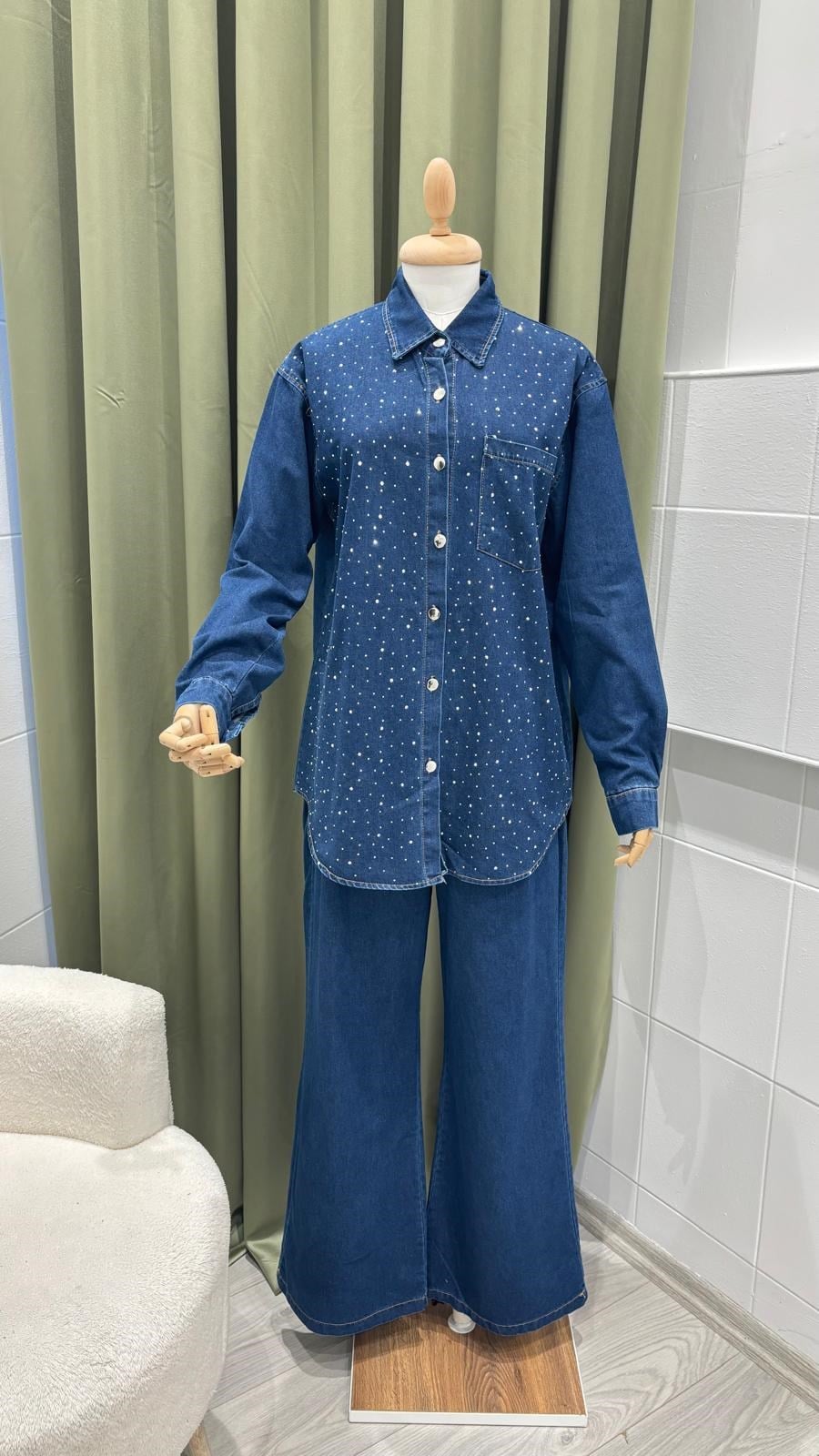 HATUN ATİLLA 9008 TAŞLI KOT TAKIM