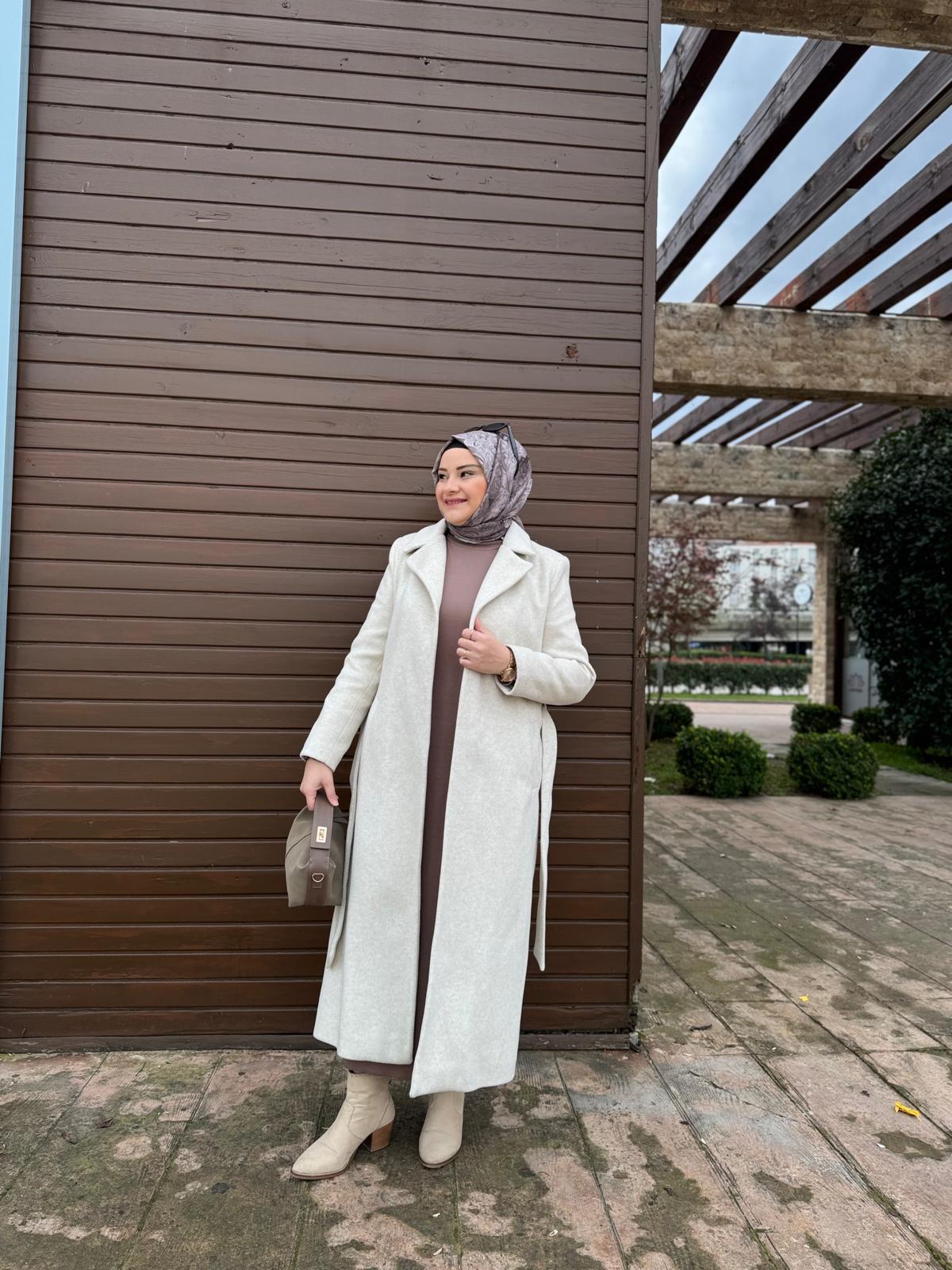 RAİMENT 2300 UZUN BORNOZ MODEL KAŞE