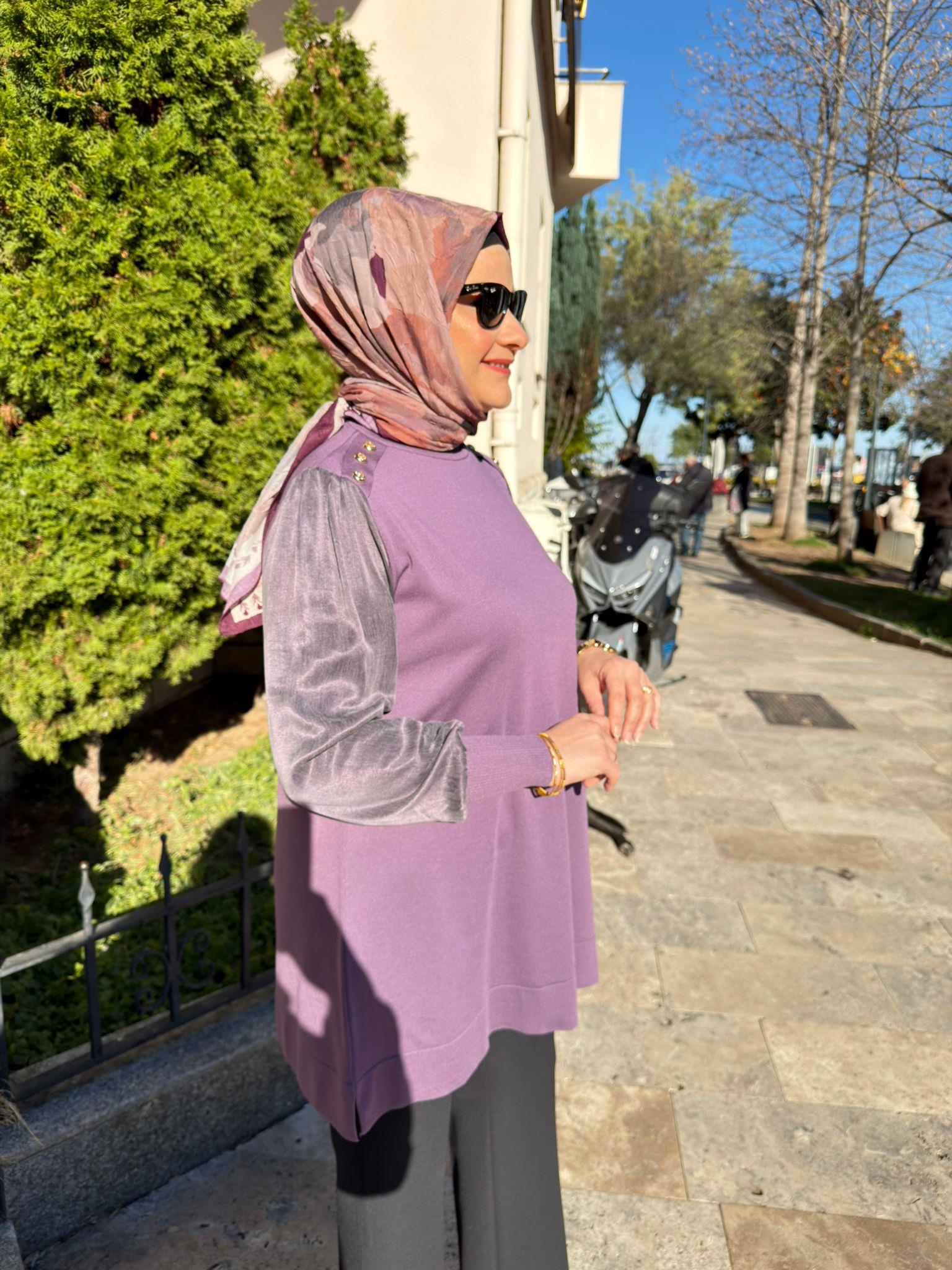 VİVA LOLİTA 289 KOL KUPRA TUNİK