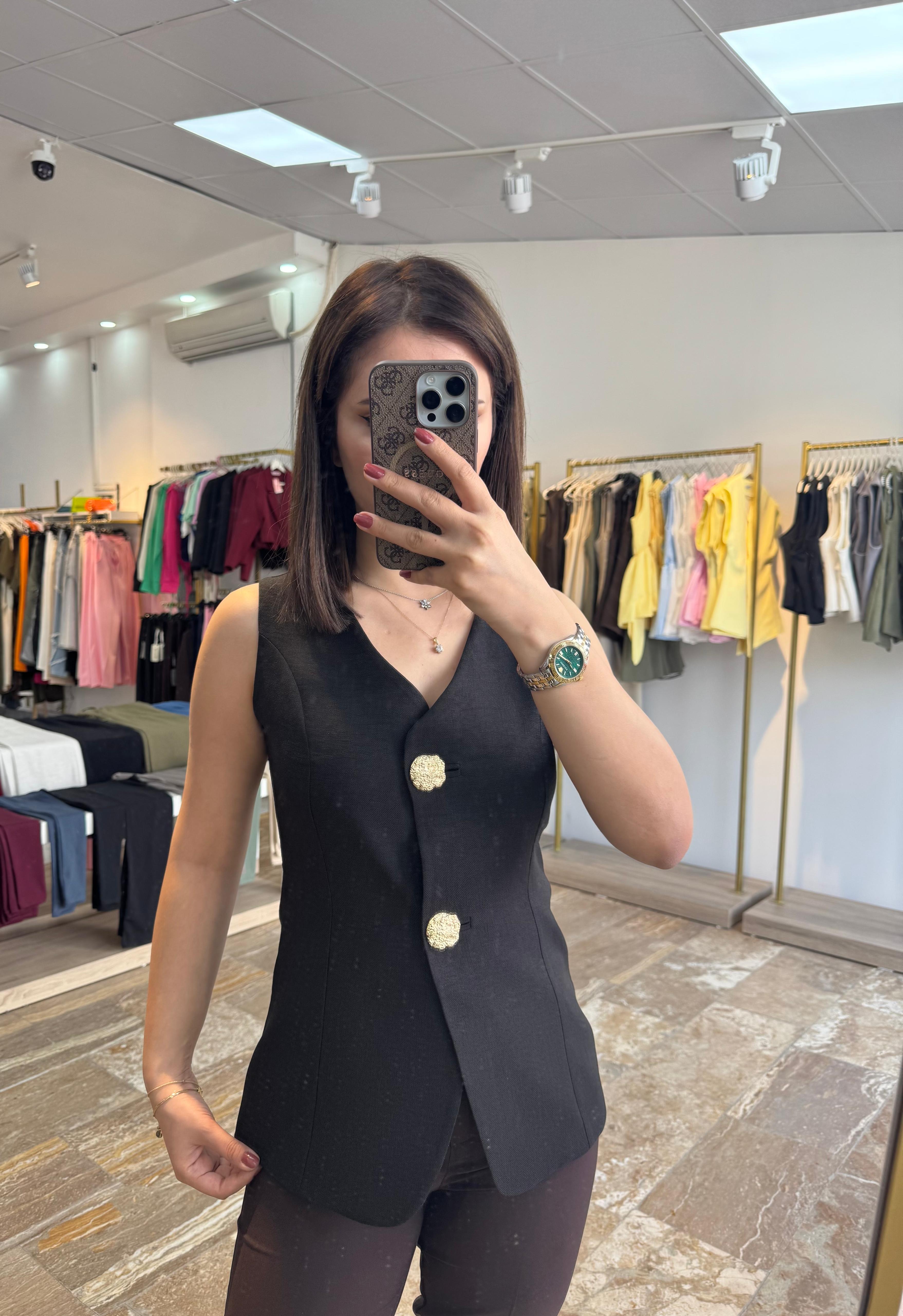 ZR Gold Detay Yelek