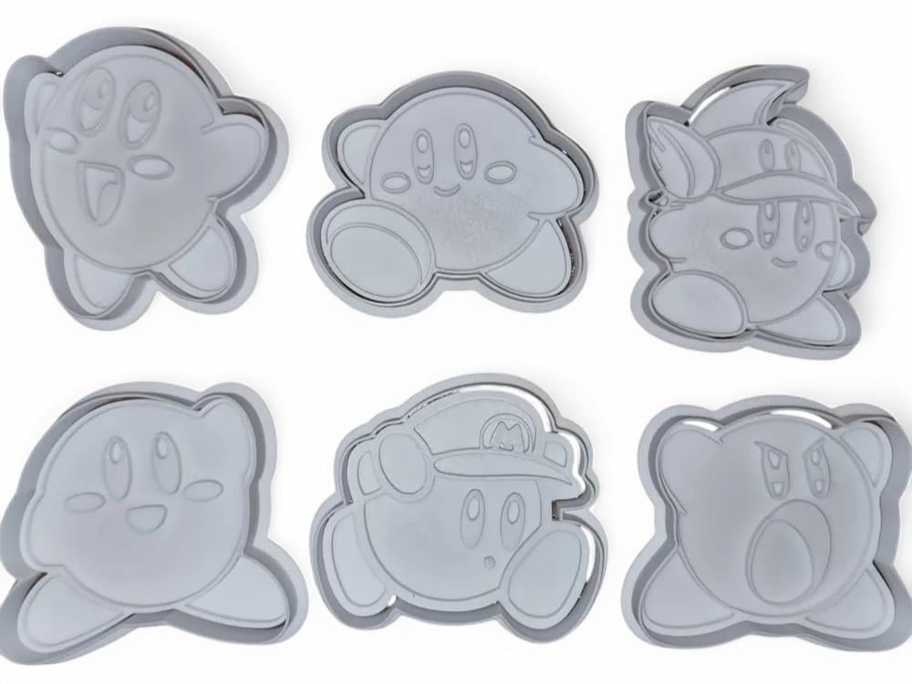  Kirby Cookie Cutter Set