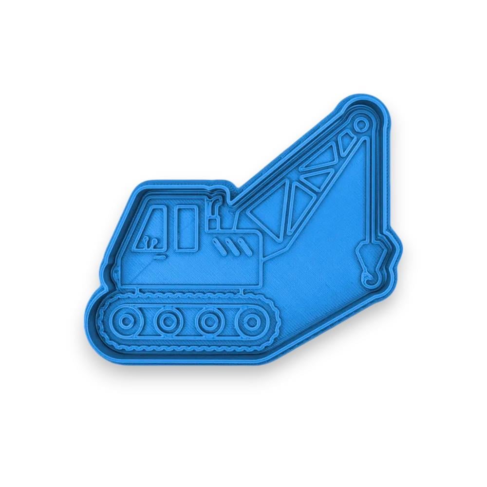 Heavy crane cookie cutter