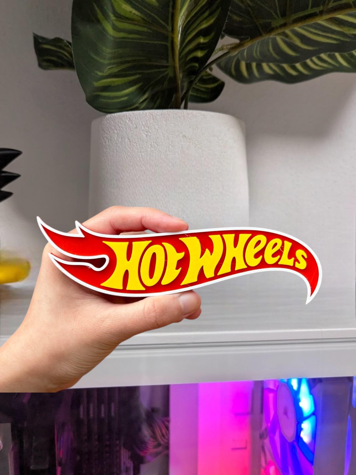 Hot Wheels - 3 Boyutlu Tabela 