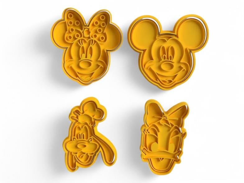 MICKEY MOUSE COOKIE CUTTER SET