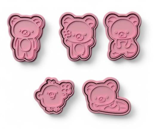 Rilakkuma Cookie Cutters set 