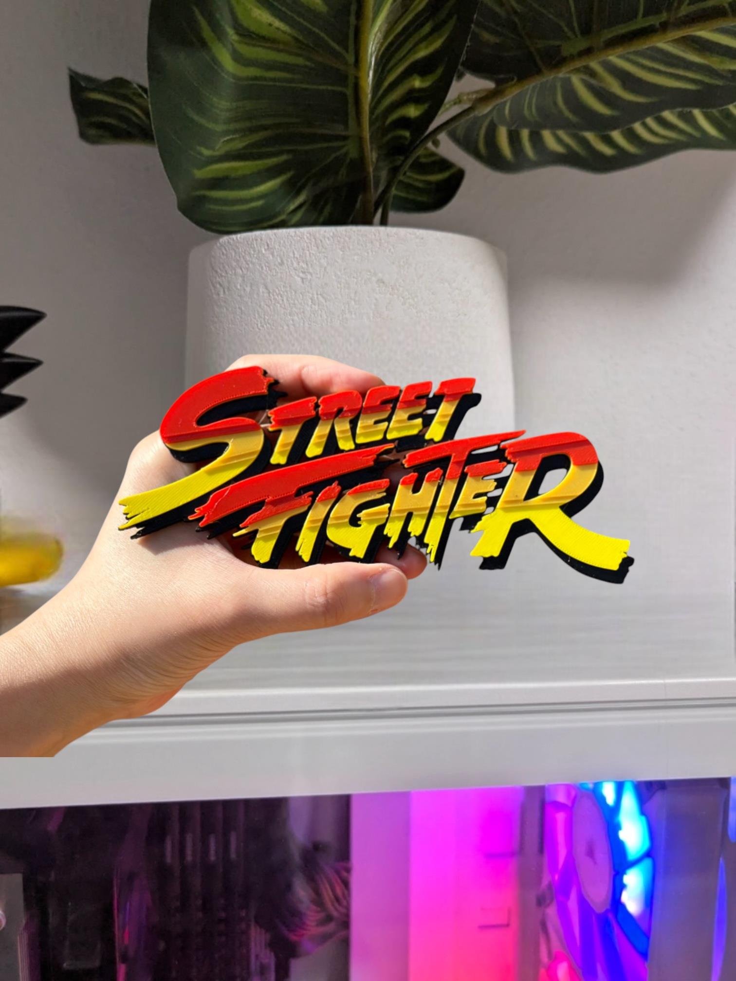 Street Fighter - 3 Boyutlu Tabela 