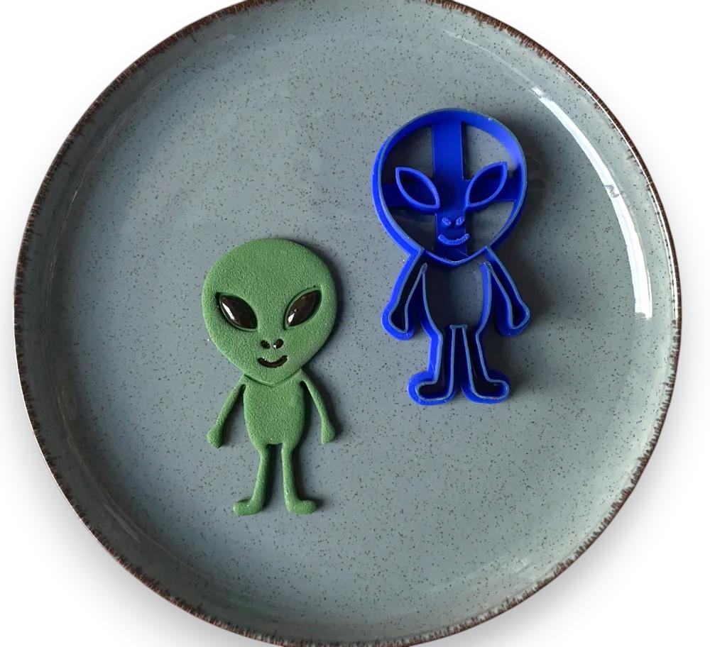 Uzaylı Alien Cookie Cutter 