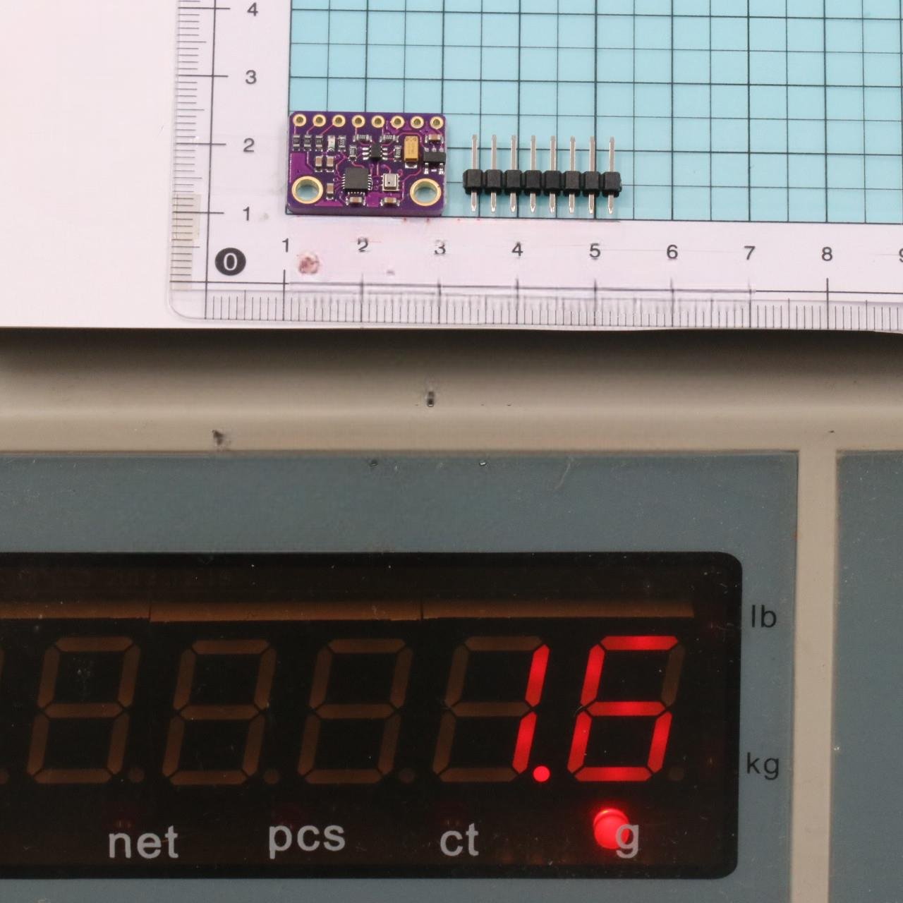  MPU9250+BMP280 10DOF Sensör - Gyro, İvme ve Basın