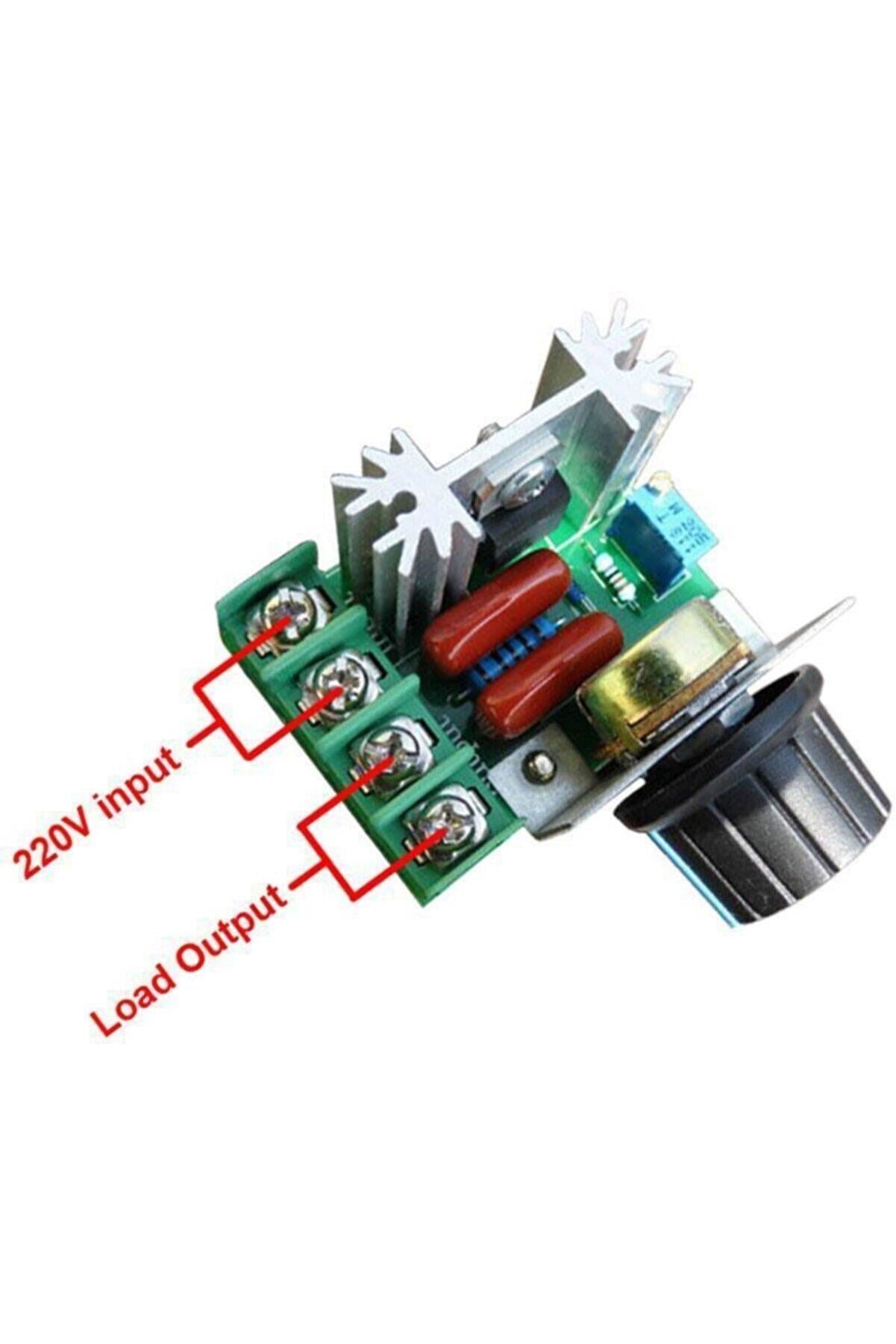 2000W Tristör ( SCR ) Hız Kontrol Dimmer Devresi