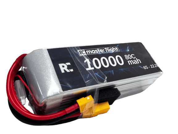 22,2V Li-po Pil 10000mAh 65C 6s Lityum Polymer Batarya