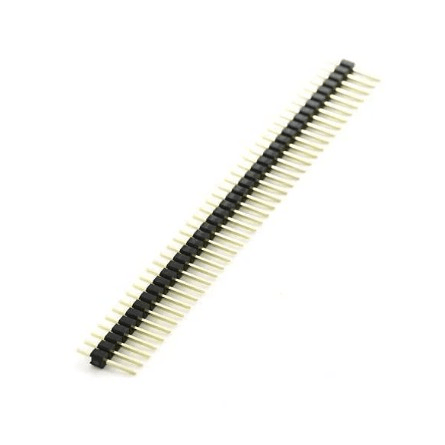40 Pin Altın Kaplı Erkek Pin Header180 Derece 