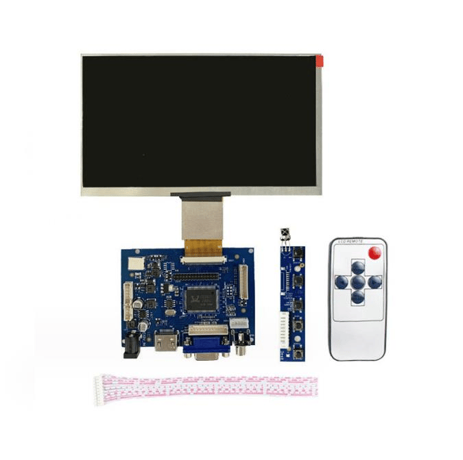 7 inch Kumandalı LCD Ekran Seti