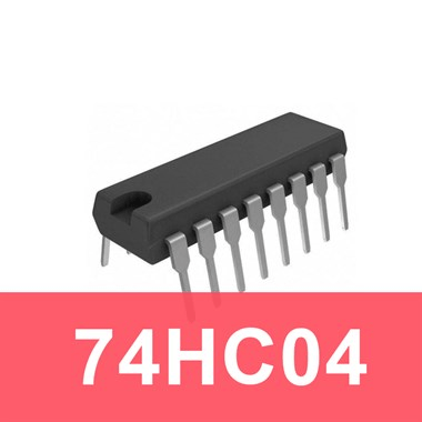 74HC04 DIP Entegre