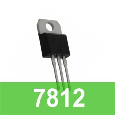 7812 12V Voltaj Regülatörü