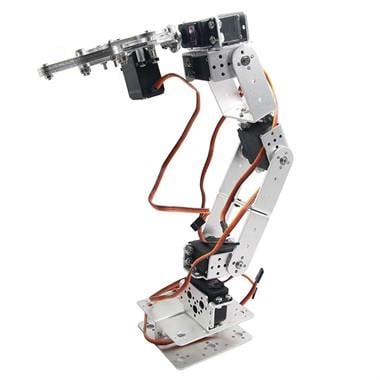 Alüminyum Robot Kol Seti 6 DOF Eklem