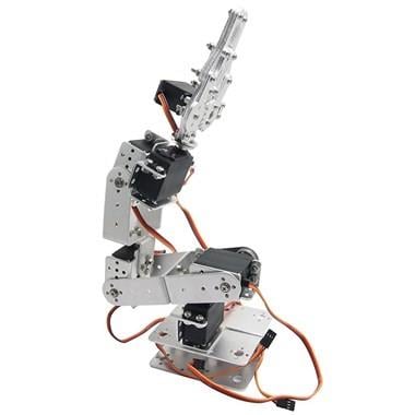 Alüminyum Robot Kol Seti 6 DOF Eklem