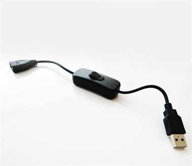 Anahtarlı USB Uzatma Kablosu (On-Off Butonlu USB Kablo)