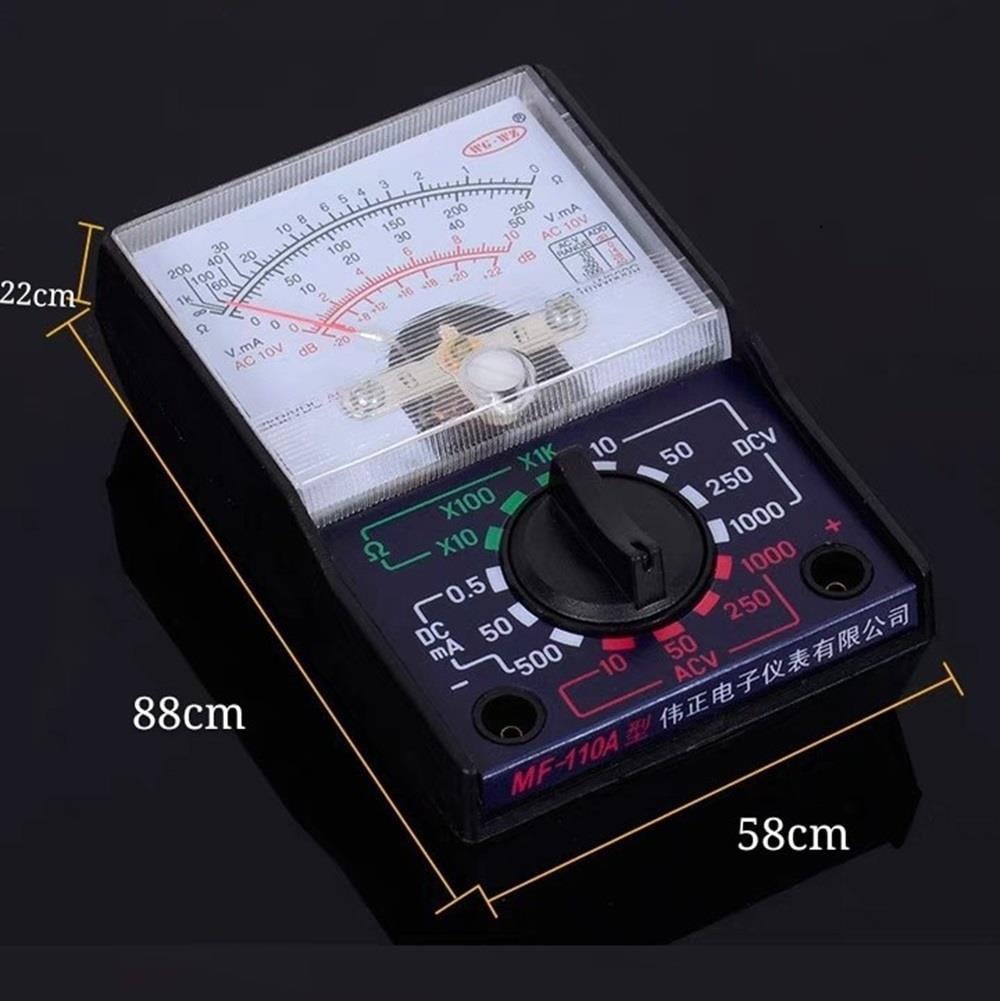 Analog Çok Amaçlı Taşınabilir El Tipi Multimetre MF-110A 