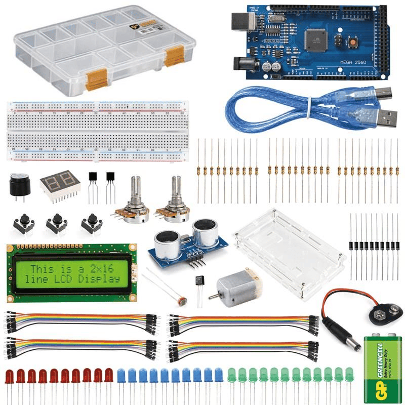 Arduino Mega Başlangıç Seti 25 Parça 130 Adet