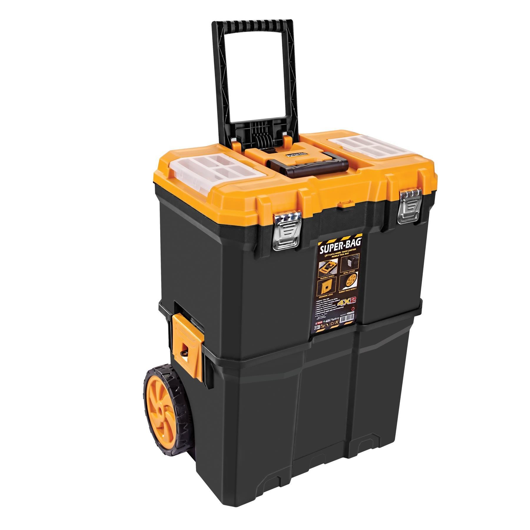 ASR-5039 Çift Katlı Tekerlekli Takım Çantası 
