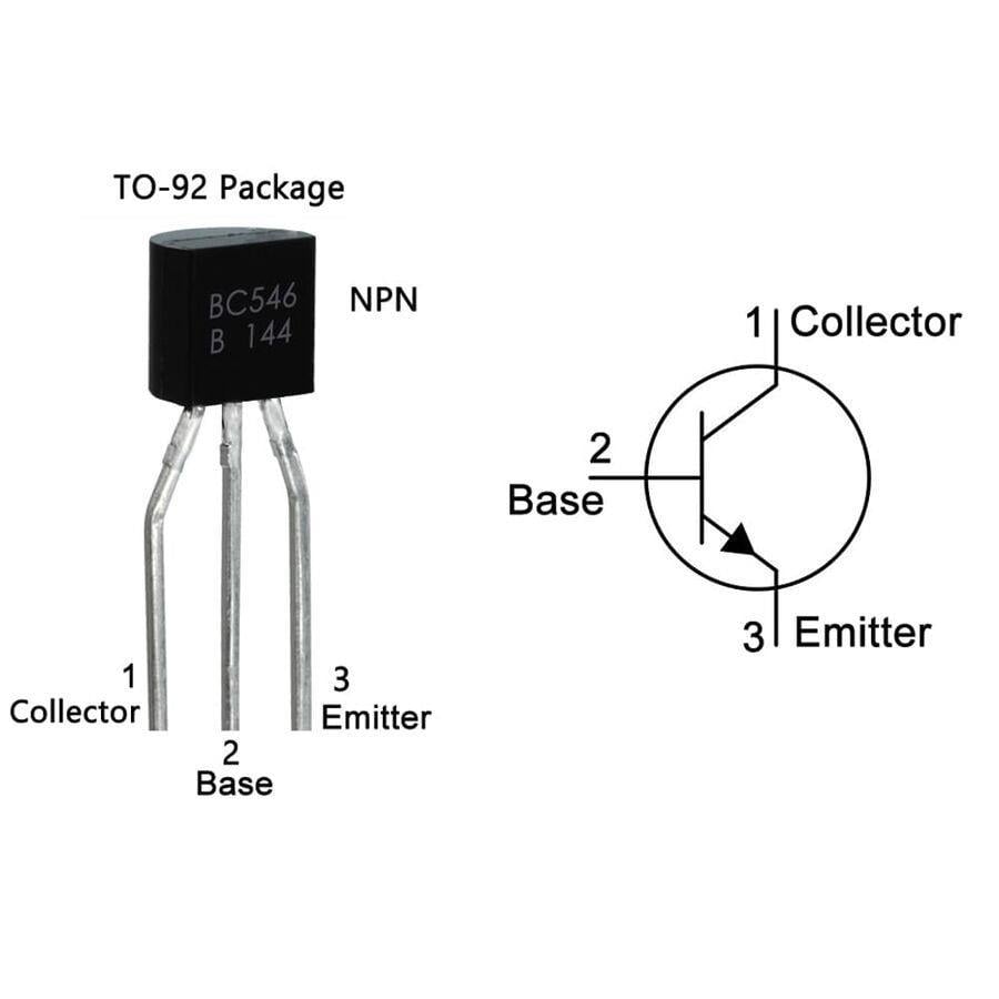 BC546 - TO92 NPN Transistör