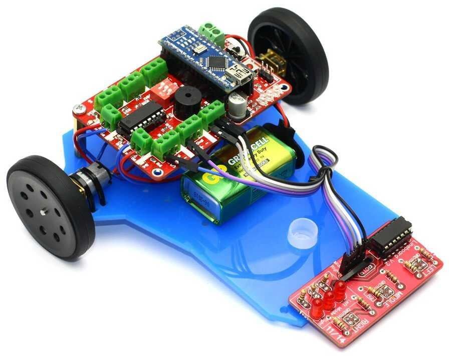 Çigor Çizgi İzleyen Robot Kiti (demonte)