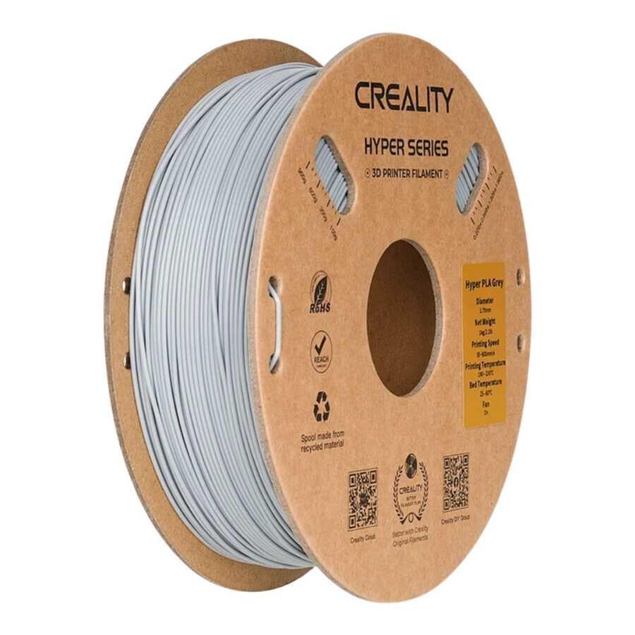 Creality Hyper PLA Filament - Gri - 1.75mm 1kg