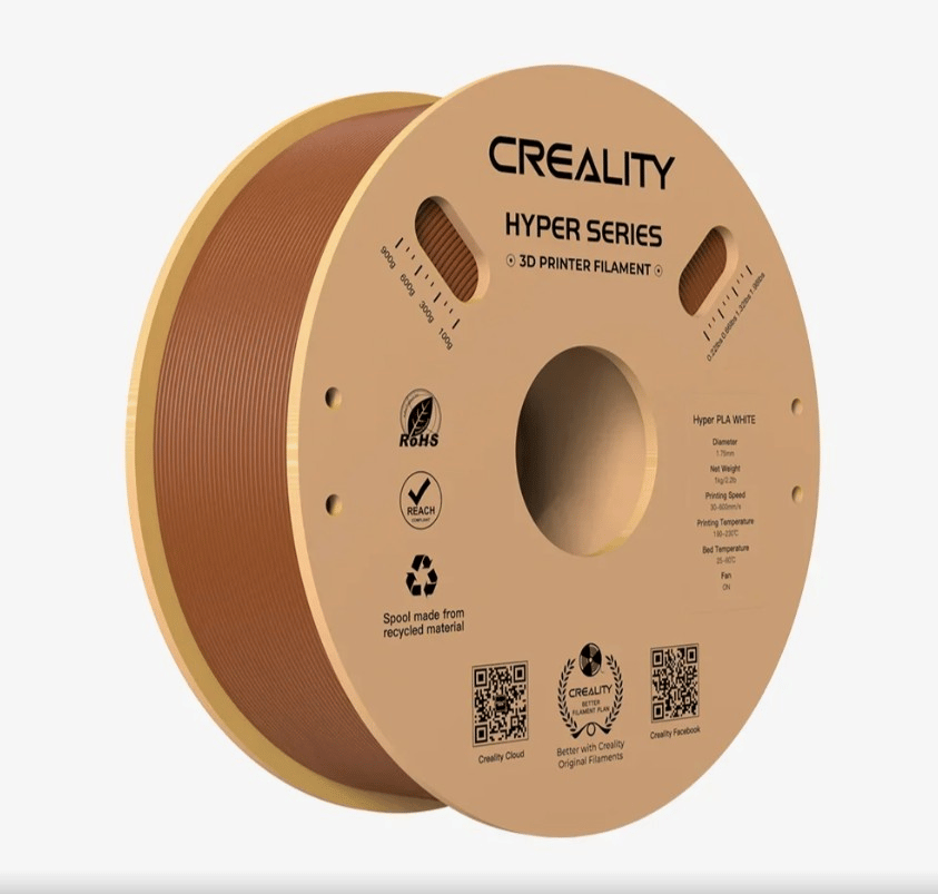 Creality Hyper PLA Filament Kahverengi 1.75mm 1kg