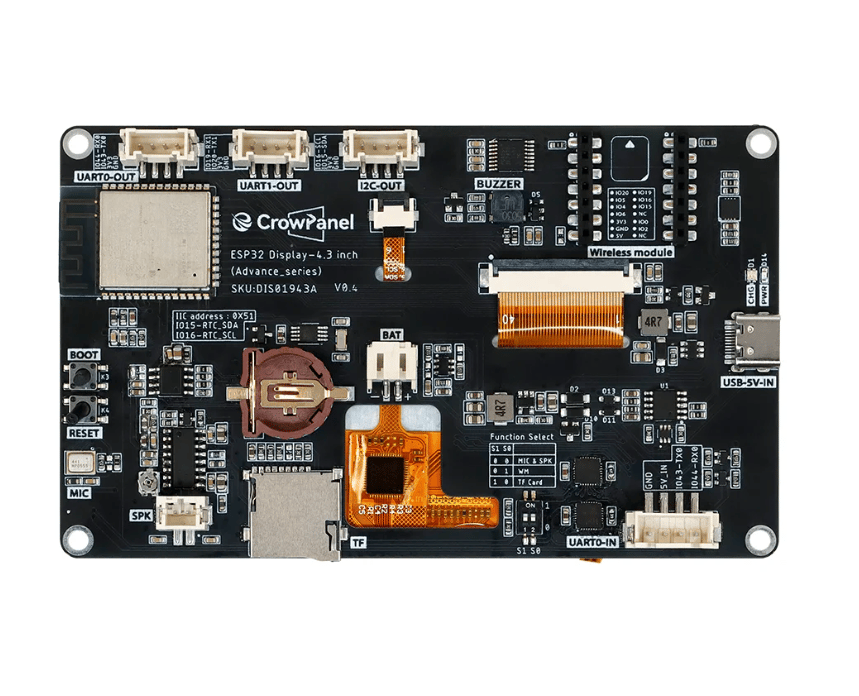 CrowPanel Advance 4.3