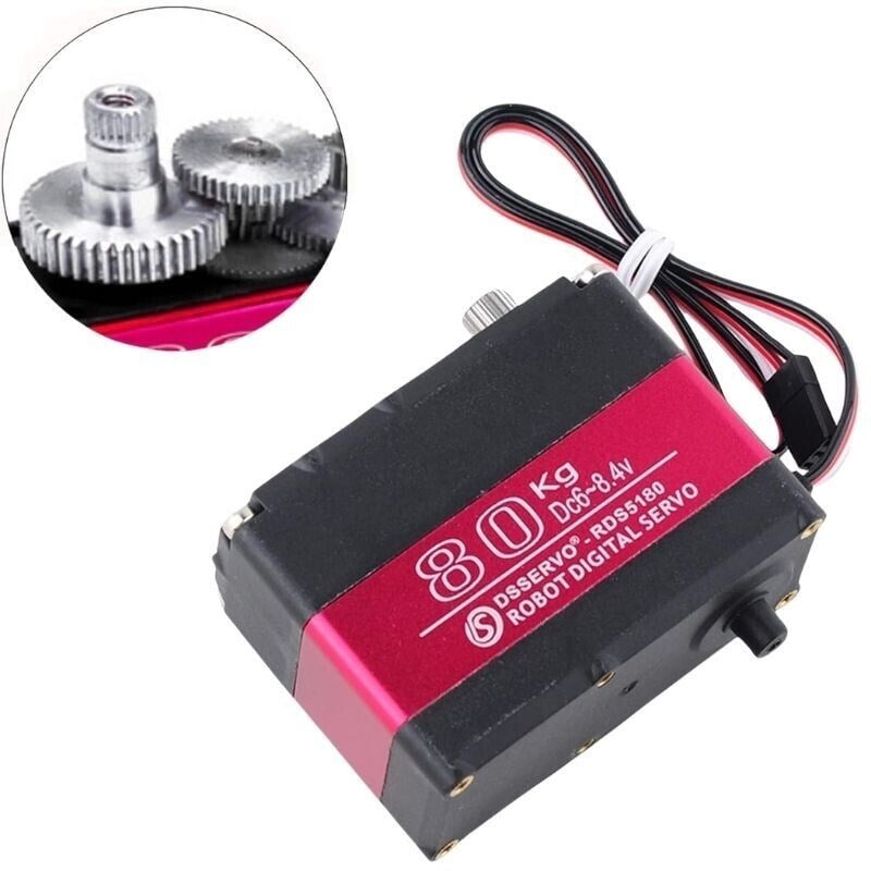 DSServo RDS5180 80kg Yüksek Torklu IP66 Su Geçirmez