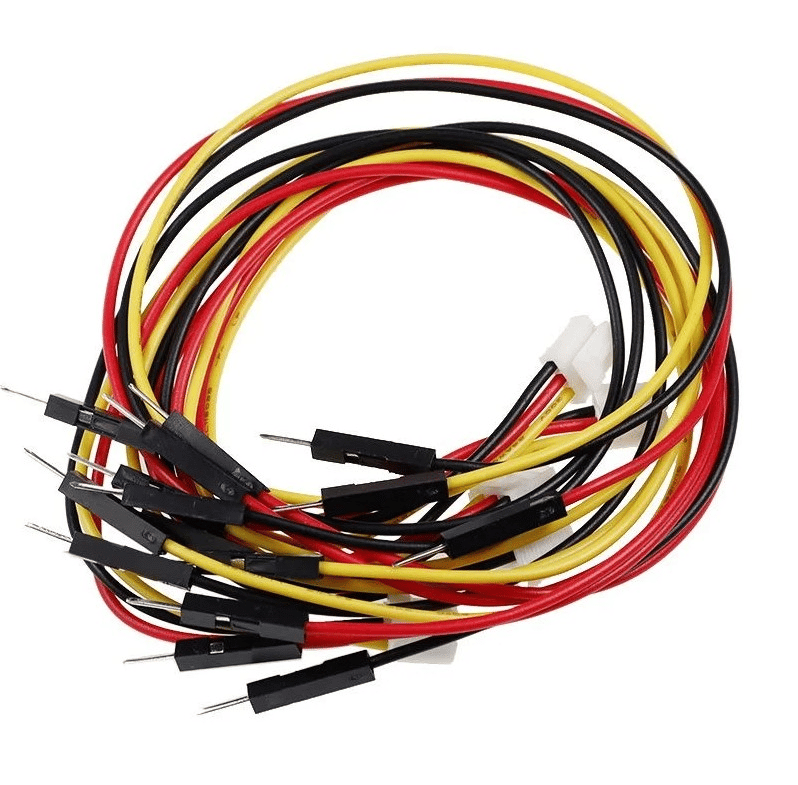 Elecrow 3 Pin Crowtail-Erkek Jumper Kablo - 5 Adet