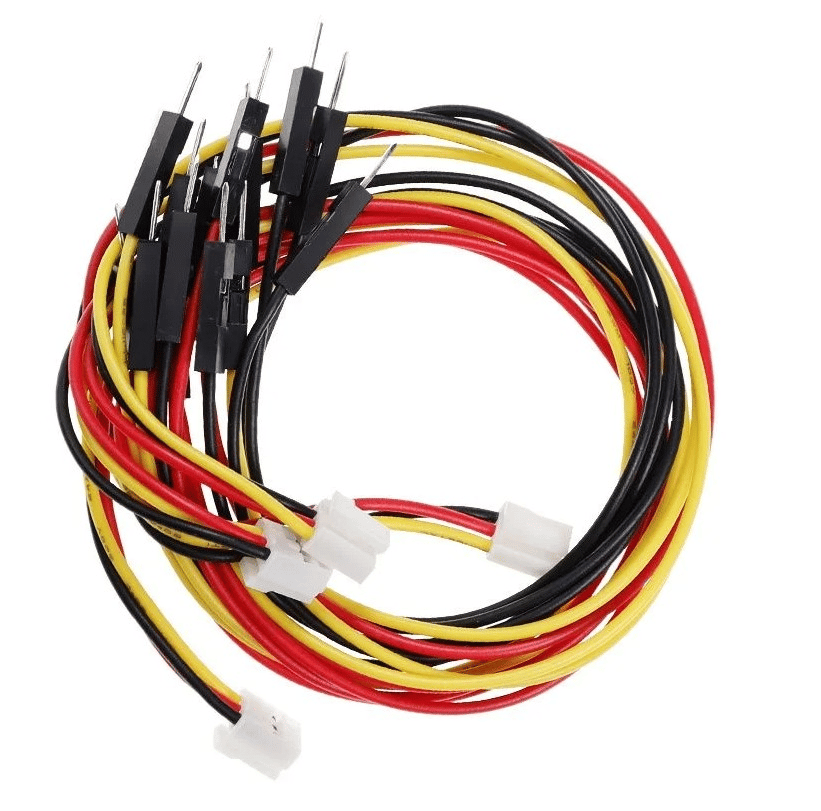 Elecrow 3 Pin Crowtail-Erkek Jumper Kablo - 5 Adet
