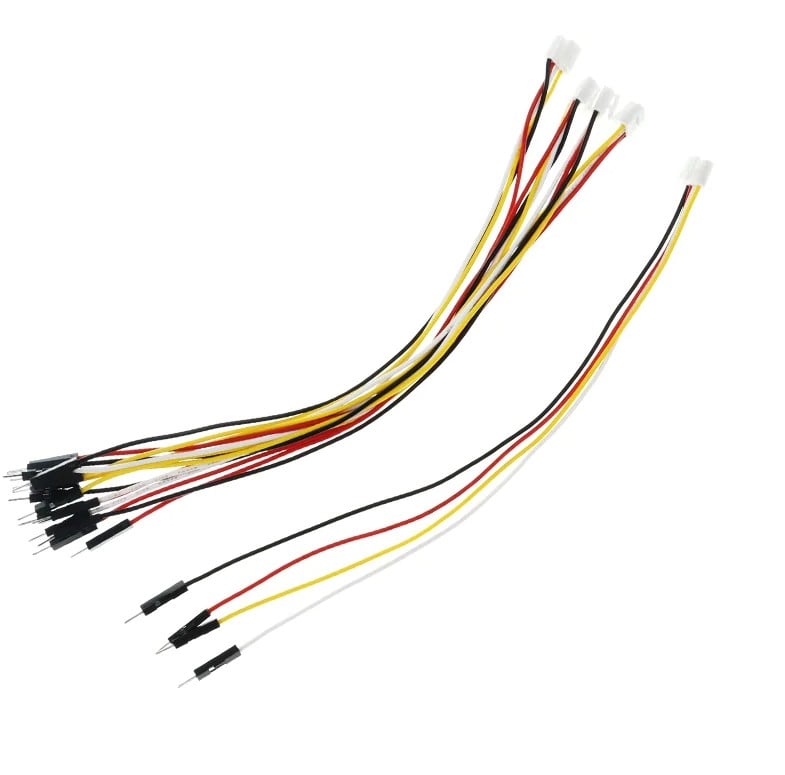 Elecrow 4 Pin Crowtail-Erkek Jumper Kablo - 5 Adet