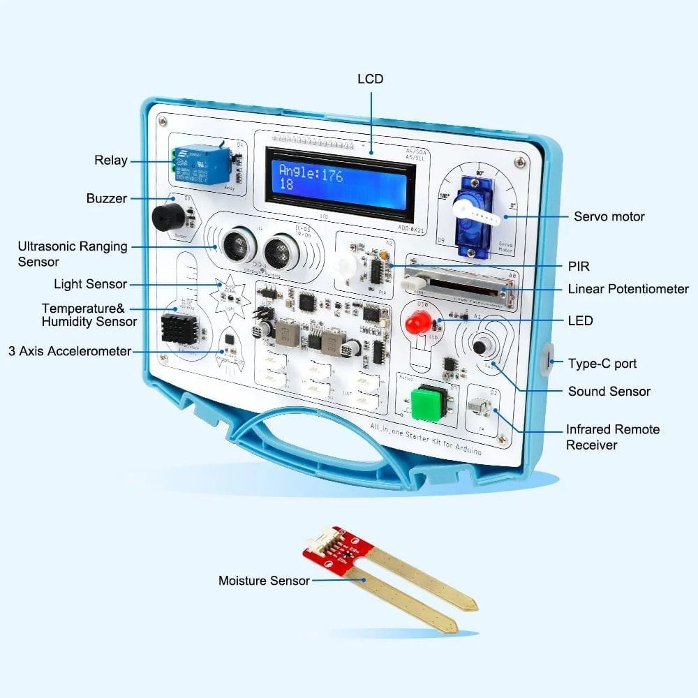 Elecrow Arduino Hepsi Bir Arada Başlangıç Seti