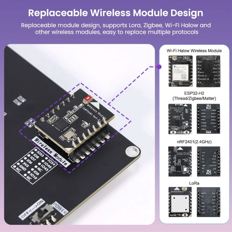 Elecrow CrowPanel Advanced 10.1 İnç ESP32-P4 HMI Dokunmatik IPS Ekran (1024x600)