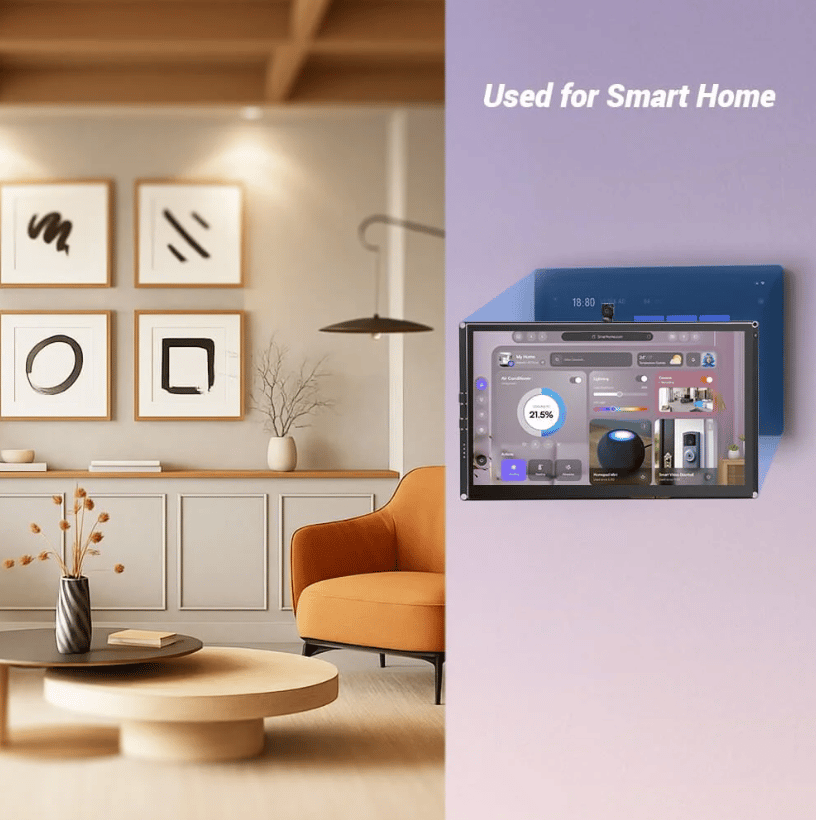 Elecrow CrowPanel Advanced 10.1 İnç ESP32-P4 HMI Dokunmatik IPS Ekran (1024x600)