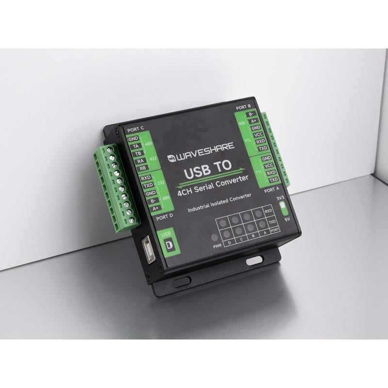 Endüstriyel USB 4 Kanal Seri Haberleşme Dönüştürüc