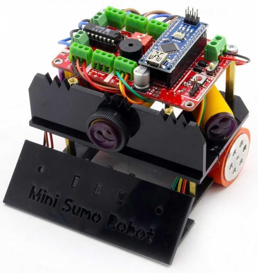 Frog Mini Sumo Robot Kiti montajlı