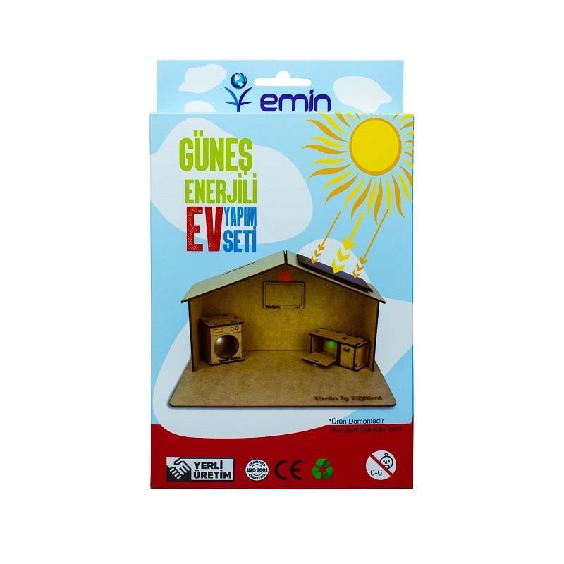 Güneş Enerjili Ev Yapım Seti Eğitici Oyuncak - Stem