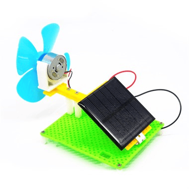 Güneş Enerjisi ile Çalışan DC Motor ve Pervane Seti DIY