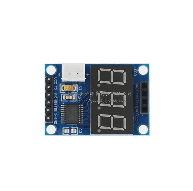 HC-SR04 Ultrasonik Modül Dijital Ekranı 
