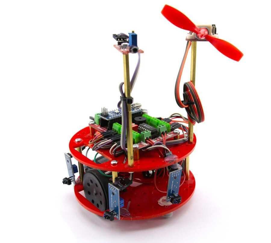 Hera Yangın Söndüren Robot montajlı