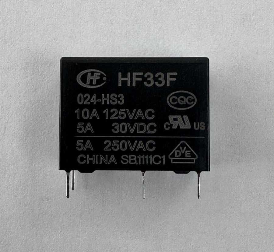 Hongfa HF33F-024-HS3 24V 5A 4 Pin Kombi Rölesi