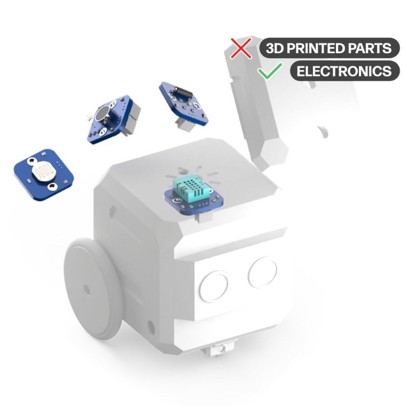 HP Robots SENSE Creator Genişleme Kiti – Ses, Sıca