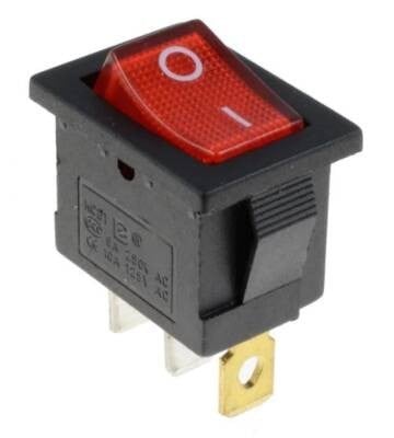 KCD1 10x15mm ON/OFF 3P Işıksız Rocker Anahtar