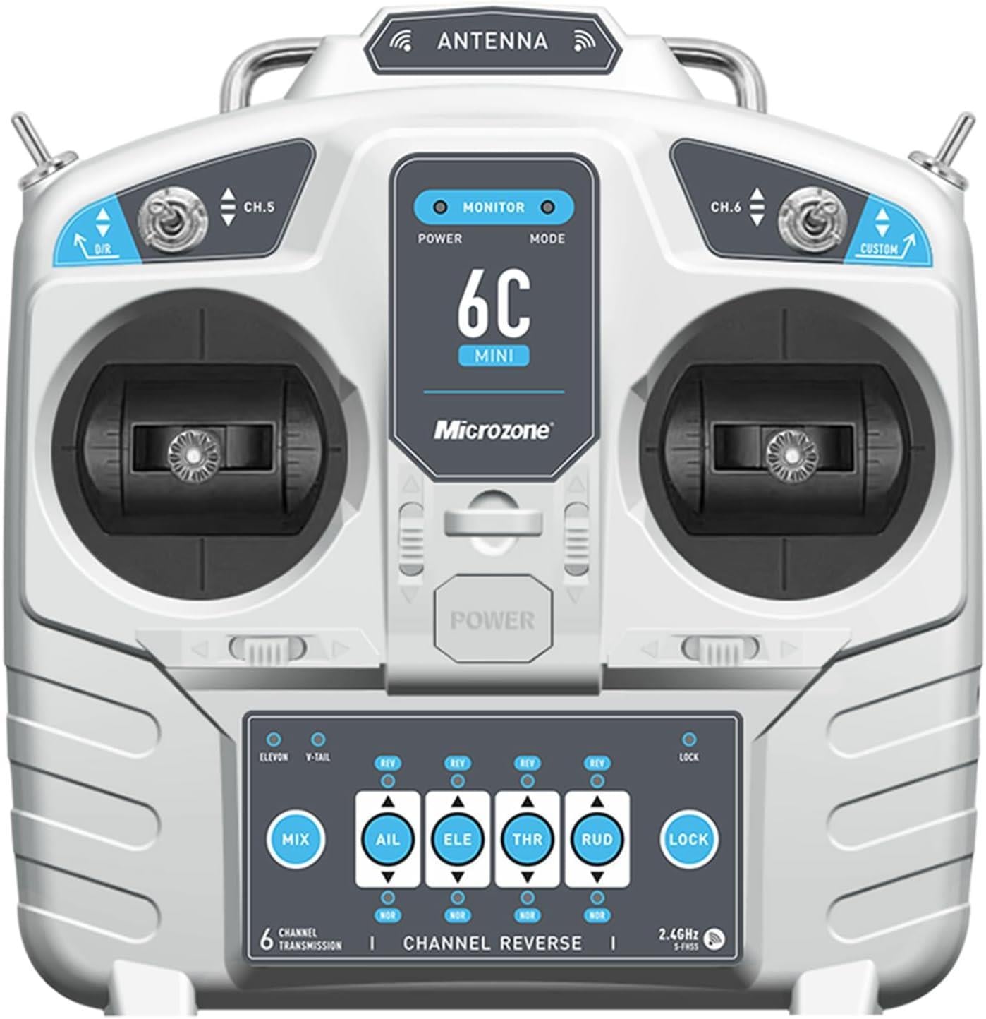 Microzone MC6C 2.4GHZ 6 Kanal Alıcı-Verici Drone Kumandası